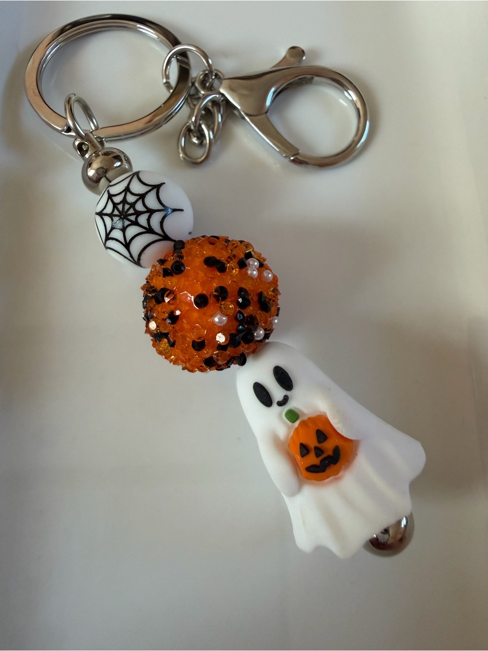 Halloween Ghost Keychain/bag charm